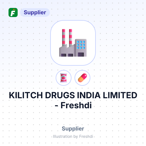 KILITCH DRUGS INDIA LIMITED – summary card, no photo uploaded yet