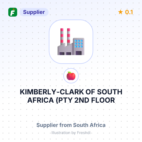 KIMBERLY-CLARK OF SOUTH AFRICA (PTY,2ND FLOOR – summary card, no photo uploaded yet