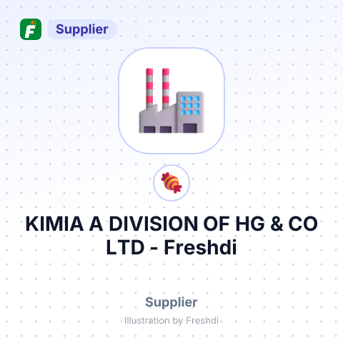 KIMIA A DIVISION OF HG & CO LTD – summary card, no photo uploaded yet