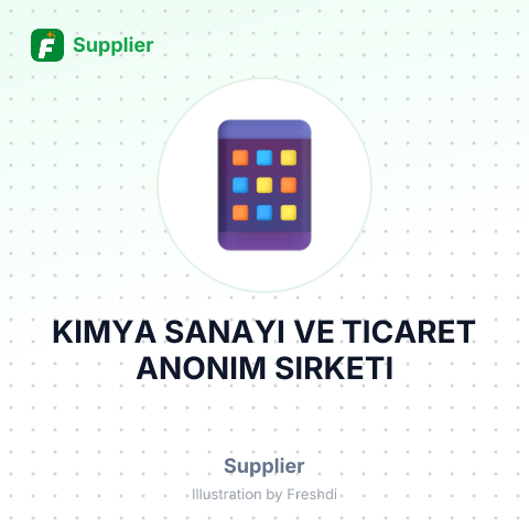 KIMYA SANAYI VE TICARET ANONIM SIRKETI – summary card, no photo uploaded yet