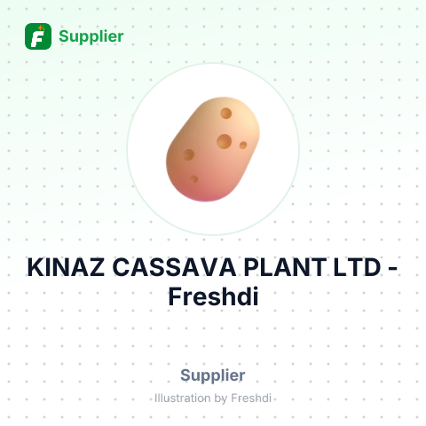 KINAZ CASSAVA PLANT LTD – summary card, no photo uploaded yet
