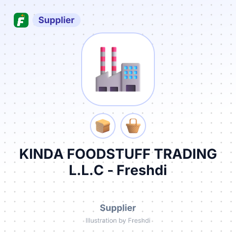 KINDA FOODSTUFF TRADING L.L.C – summary card, no photo uploaded yet