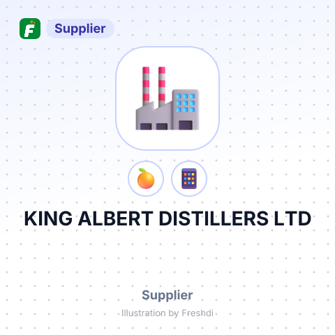 KING ALBERT DISTILLERS LTD – summary card, no photo uploaded yet