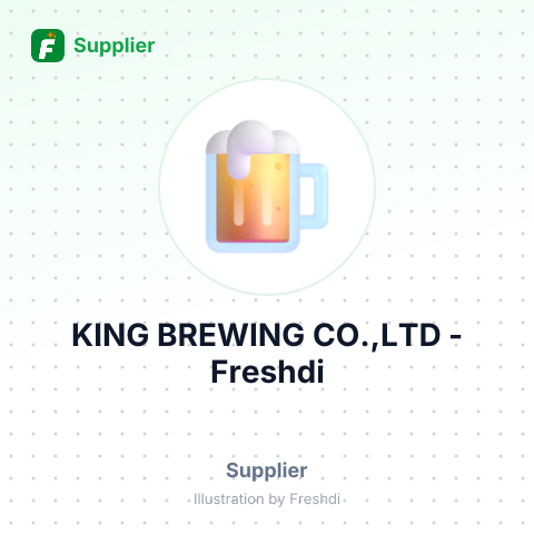 KING BREWING CO.,LTD – summary card, no photo uploaded yet