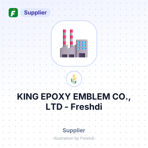 KING EPOXY EMBLEM CO., LTD – summary card, no photo uploaded yet
