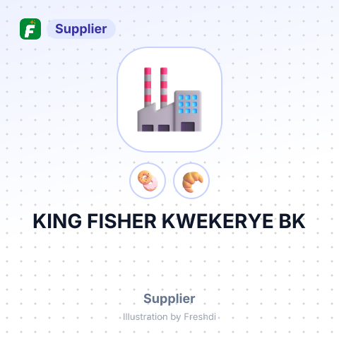 KING FISHER KWEKERYE BK – summary card, no photo uploaded yet