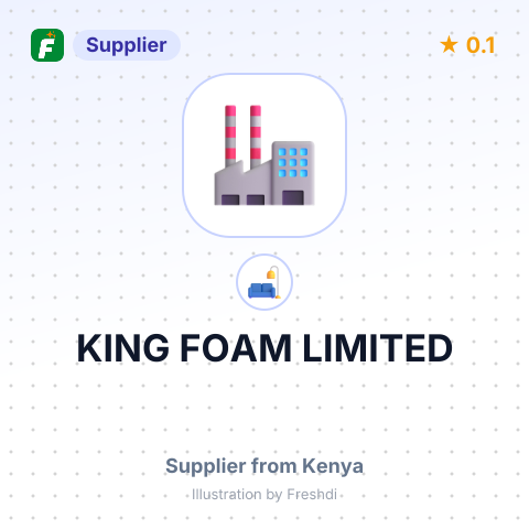 KING FOAM LIMITED – summary card, no photo uploaded yet
