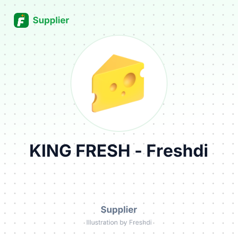 KING FRESH – summary card, no photo uploaded yet
