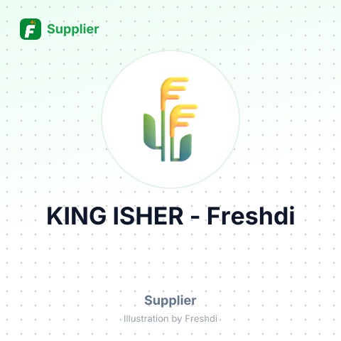 KING ISHER – summary card, no photo uploaded yet