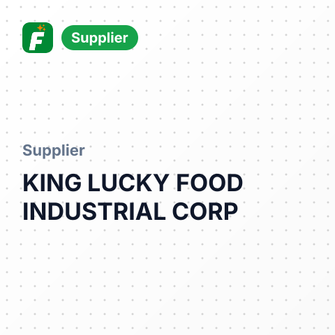 KING LUCKY FOOD INDUSTRIAL CORP – summary card, no photo uploaded yet