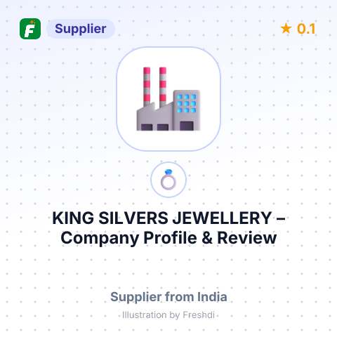 KING SILVERS JEWELLERY – summary card, no photo uploaded yet