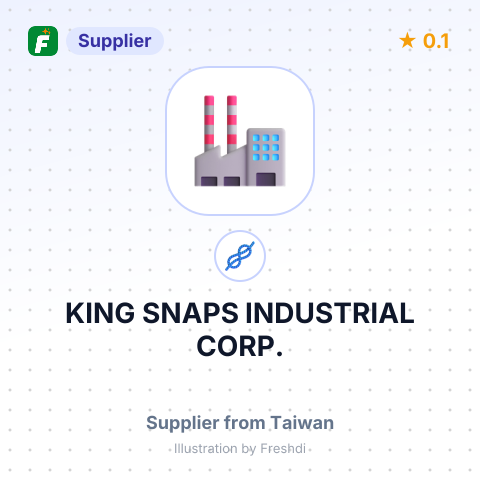 KING SNAPS INDUSTRIAL CORP. – summary card, no photo uploaded yet