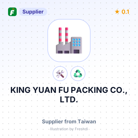 KING YUAN FU PACKING CO., LTD. – summary card, no photo uploaded yet