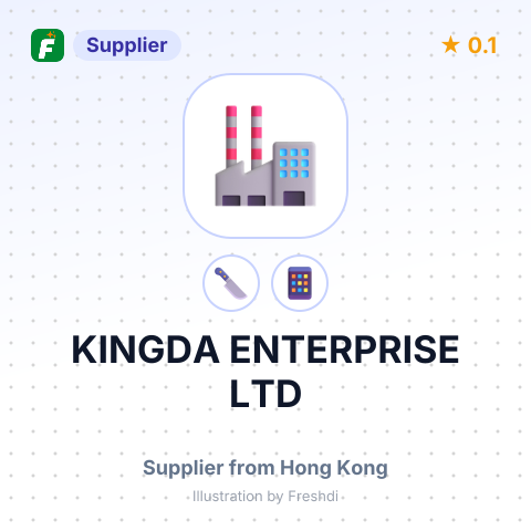 KINGDA ENTERPRISE LTD – summary card, no photo uploaded yet