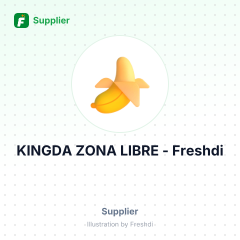 KINGDA ZONA LIBRE – summary card, no photo uploaded yet