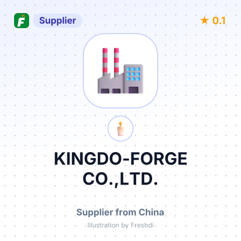 KINGDO-FORGE CO.,LTD. – summary card, no photo uploaded yet
