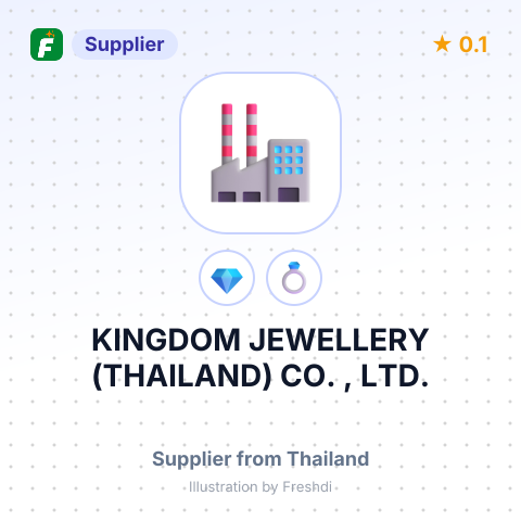 KINGDOM JEWELLERY (THAILAND) CO. , LTD. – summary card, no photo uploaded yet