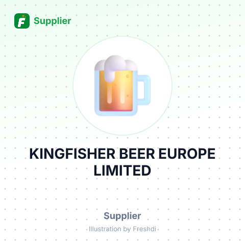 KINGFISHER BEER EUROPE LIMITED – summary card, no photo uploaded yet