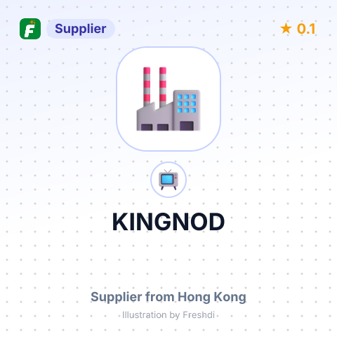 KINGNOD – summary card, no photo uploaded yet