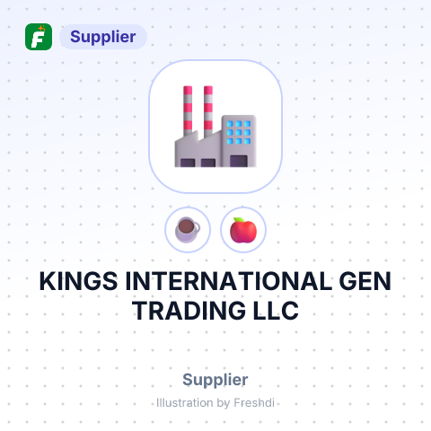 KINGS INTERNATIONAL GEN TRADING LLC – summary card, no photo uploaded yet