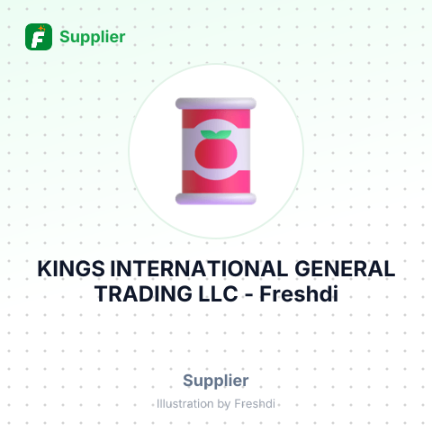 KINGS INTERNATIONAL GENERAL TRADING LLC – summary card, no photo uploaded yet