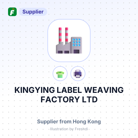 KINGYING LABEL WEAVING FACTORY LTD – summary card, no photo uploaded yet