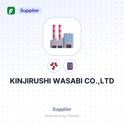 KINJIRUSHI WASABI CO.,LTD – summary card, no photo uploaded yet