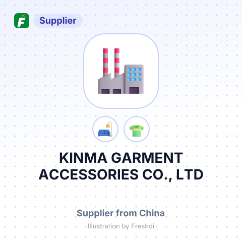 KINMA GARMENT ACCESSORIES CO., LTD – summary card, no photo uploaded yet