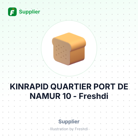 KINRAPID QUARTIER PORT DE NAMUR 10 – summary card, no photo uploaded yet