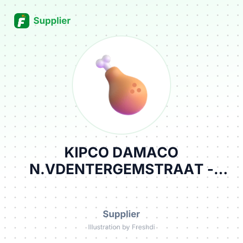KIPCO DAMACO N.VDENTERGEMSTRAAT – summary card, no photo uploaded yet