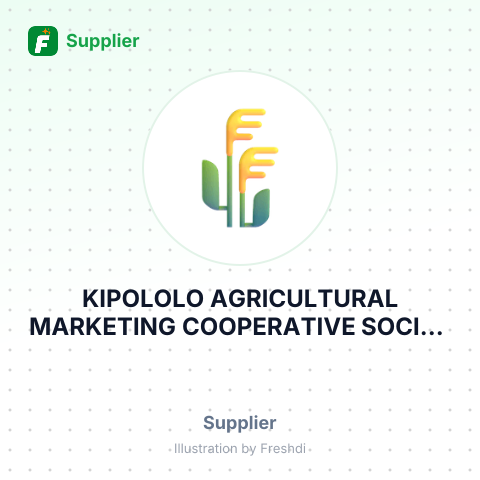 KIPOLOLO AGRICULTURAL MARKETING COOPERATIVE SOCIET – summary card, no photo uploaded yet