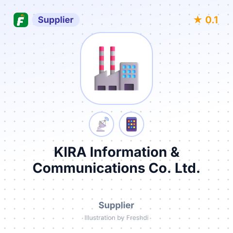 KIRA Information & Communications Co., Ltd. – summary card, no photo uploaded yet