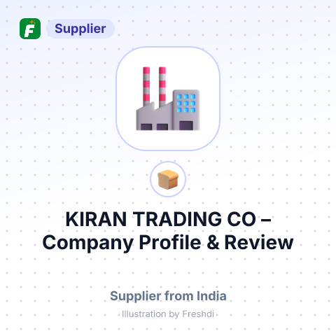 KIRAN TRADING CO – summary card, no photo uploaded yet