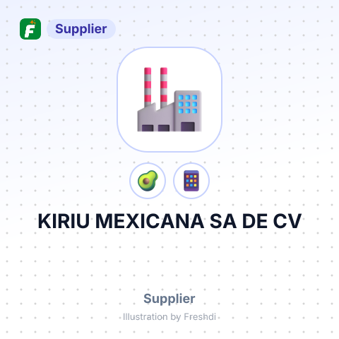 KIRIU MEXICANA SA DE CV – summary card, no photo uploaded yet