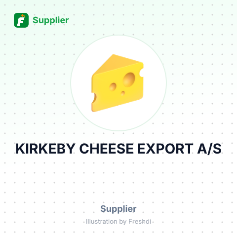 KIRKEBY CHEESE EXPORT A/S – summary card, no photo uploaded yet