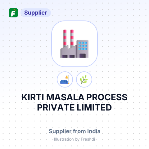 KIRTI MASALA PROCESS PRIVATE LIMITED – summary card, no photo uploaded yet
