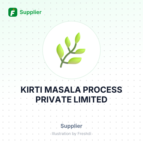KIRTI MASALA PROCESS PRIVATE LIMITED – summary card, no photo uploaded yet