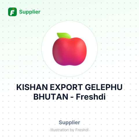 KISHAN EXPORT GELEPHU BHUTAN – summary card, no photo uploaded yet