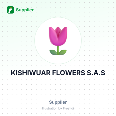 KISHIWUAR FLOWERS S.A.S – summary card, no photo uploaded yet