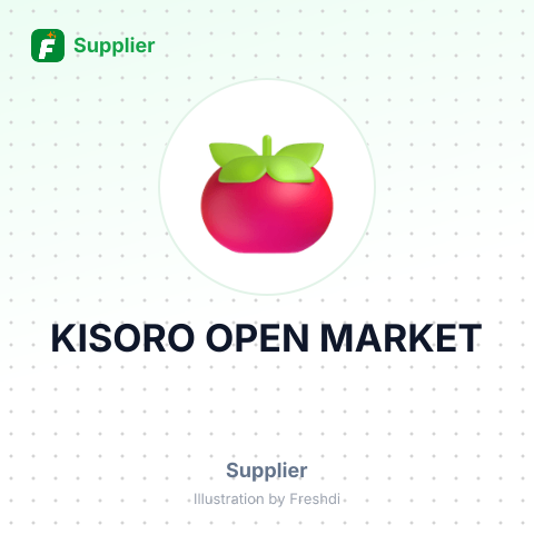 KISORO OPEN MARKET – summary card, no photo uploaded yet