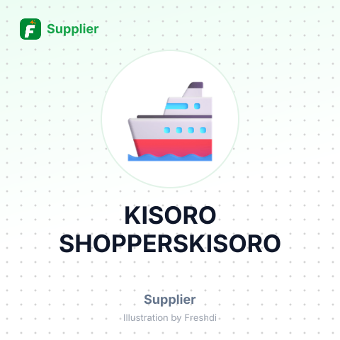 KISORO SHOPPERSKISORO – summary card, no photo uploaded yet