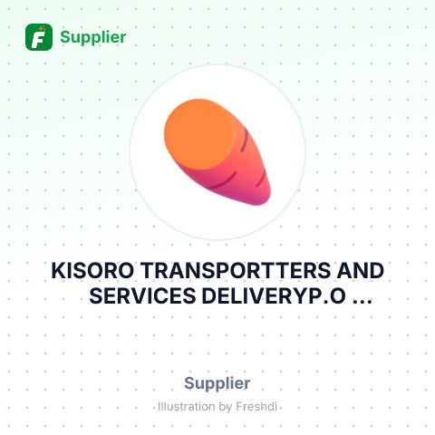 KISORO TRANSPORTTERS AND SERVICES DELIVERYP.O BOX...KISORO -UGANDAUGANDA – summary card, no photo uploaded yet