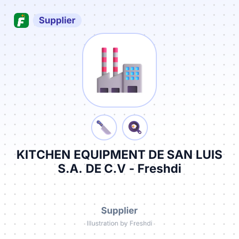 KITCHEN EQUIPMENT DE SAN LUIS S.A. DE C.V – summary card, no photo uploaded yet