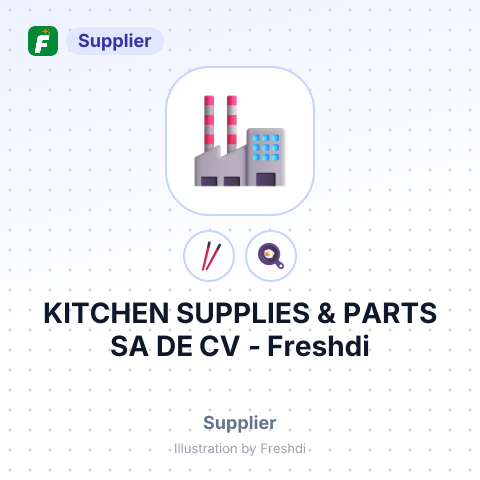 KITCHEN SUPPLIES & PARTS SA DE CV – summary card, no photo uploaded yet