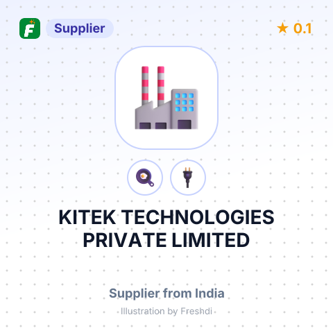 KITEK TECHNOLOGIES PRIVATE LIMITED – summary card, no photo uploaded yet