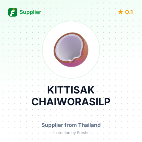 KITTISAK CHAIWORASILP – summary card, no photo uploaded yet