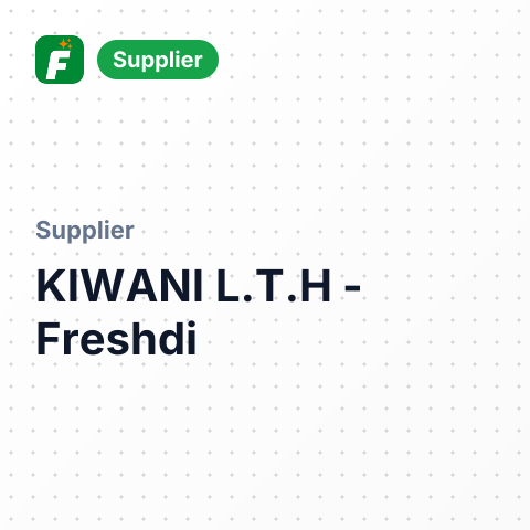 KIWANI L.T.H – summary card, no photo uploaded yet