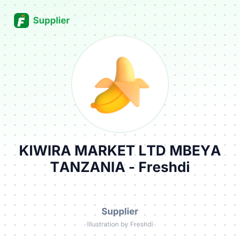 KIWIRA MARKET LTD MBEYA TANZANIA – summary card, no photo uploaded yet