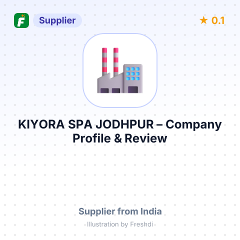 KIYORA SPA JODHPUR – summary card, no photo uploaded yet