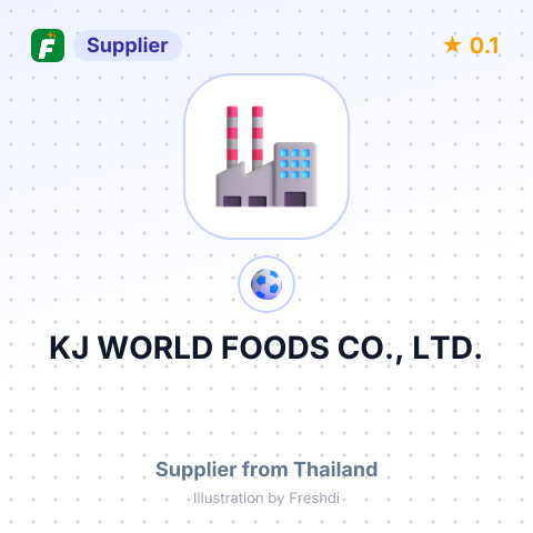 KJ WORLD FOODS CO., LTD. – summary card, no photo uploaded yet